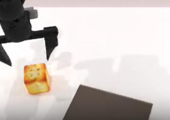 RoboTwin place bread behind task.